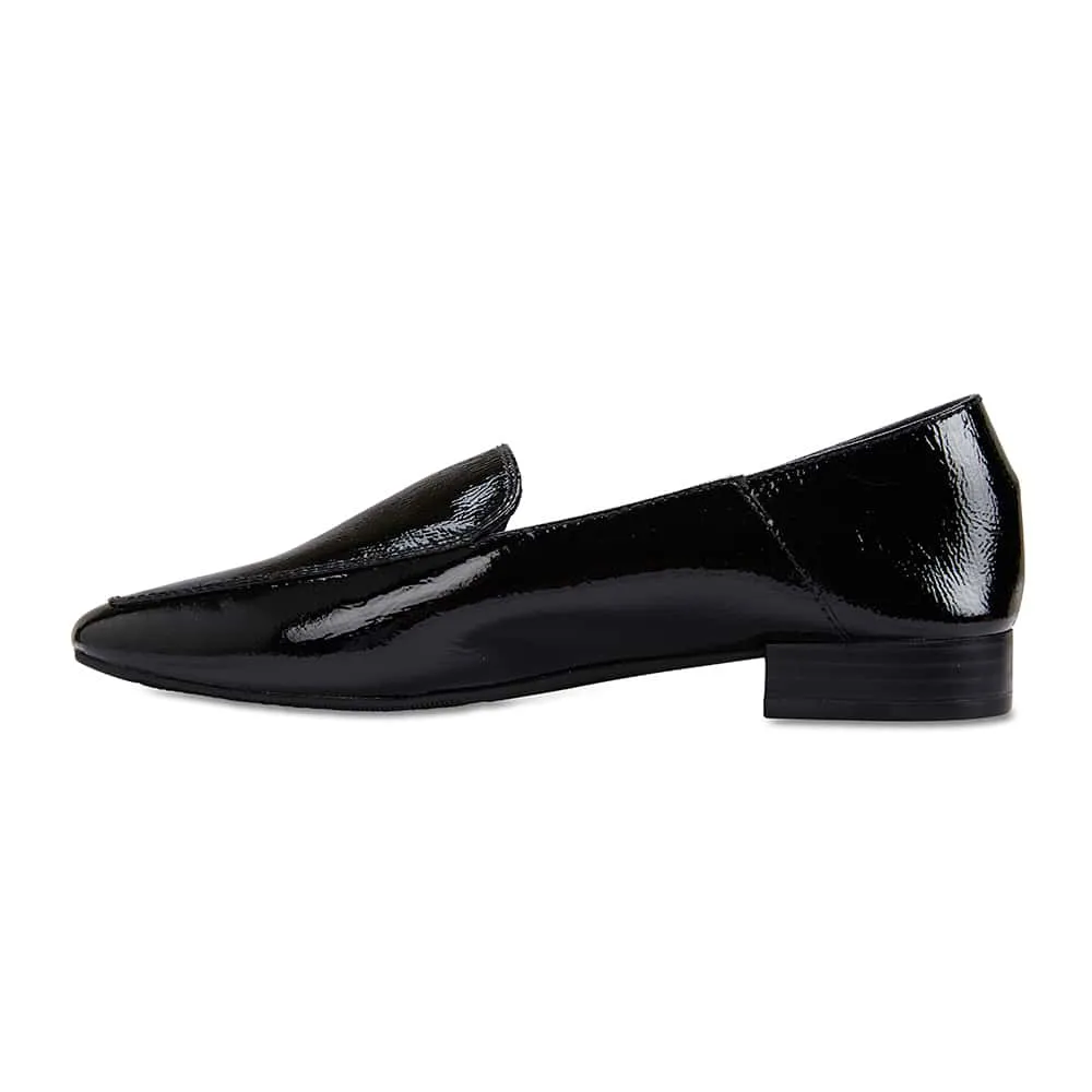 Braxton Loafer in Black Patent