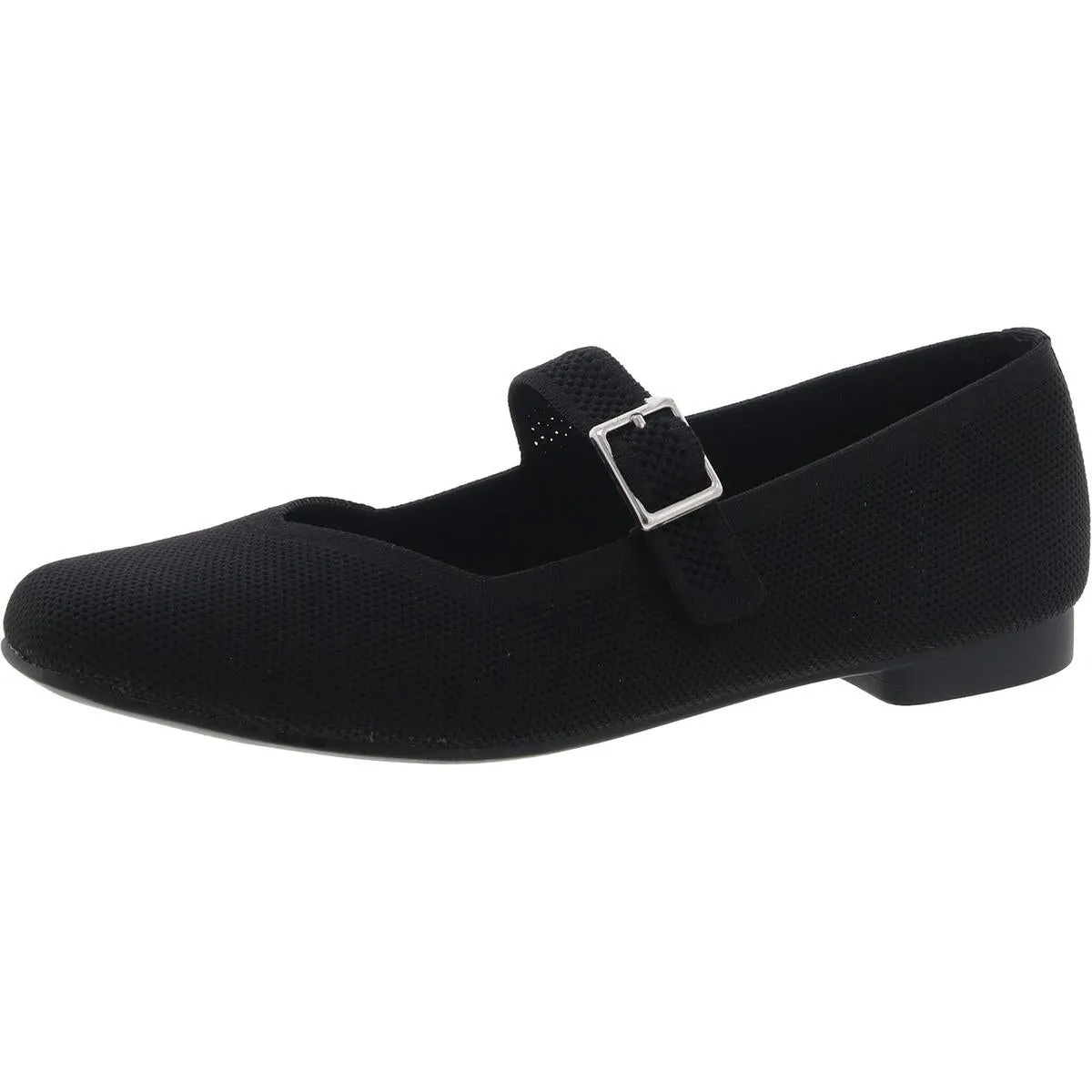 Broadwayy Womens Knit Square Toe Mary Janes