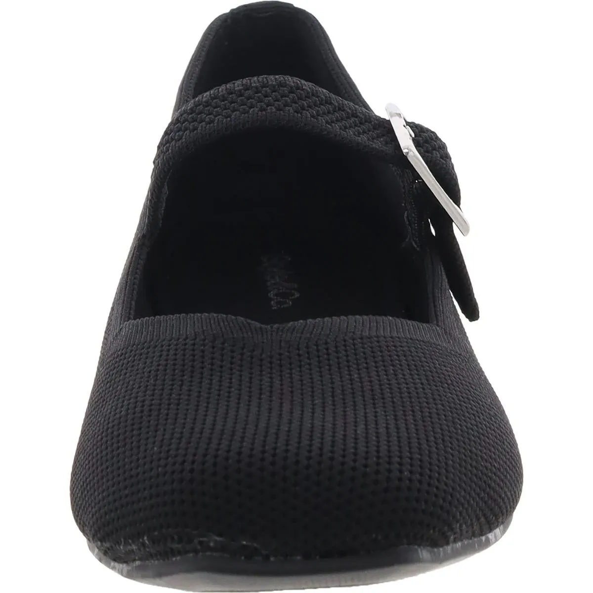 Broadwayy Womens Knit Square Toe Mary Janes