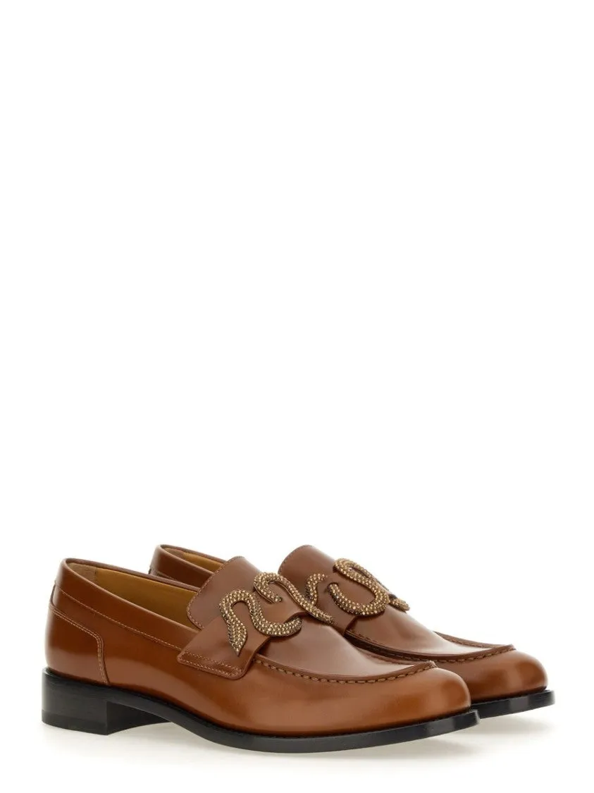 Brown Leather Loafers