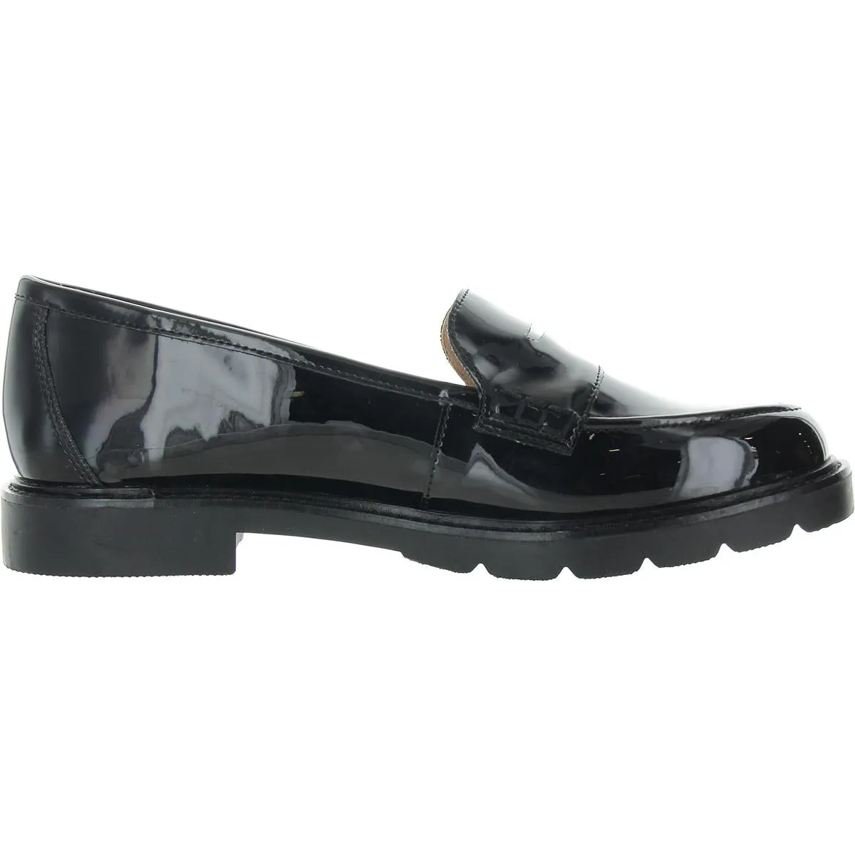 C18735 Womens Solid Manmade Loafers