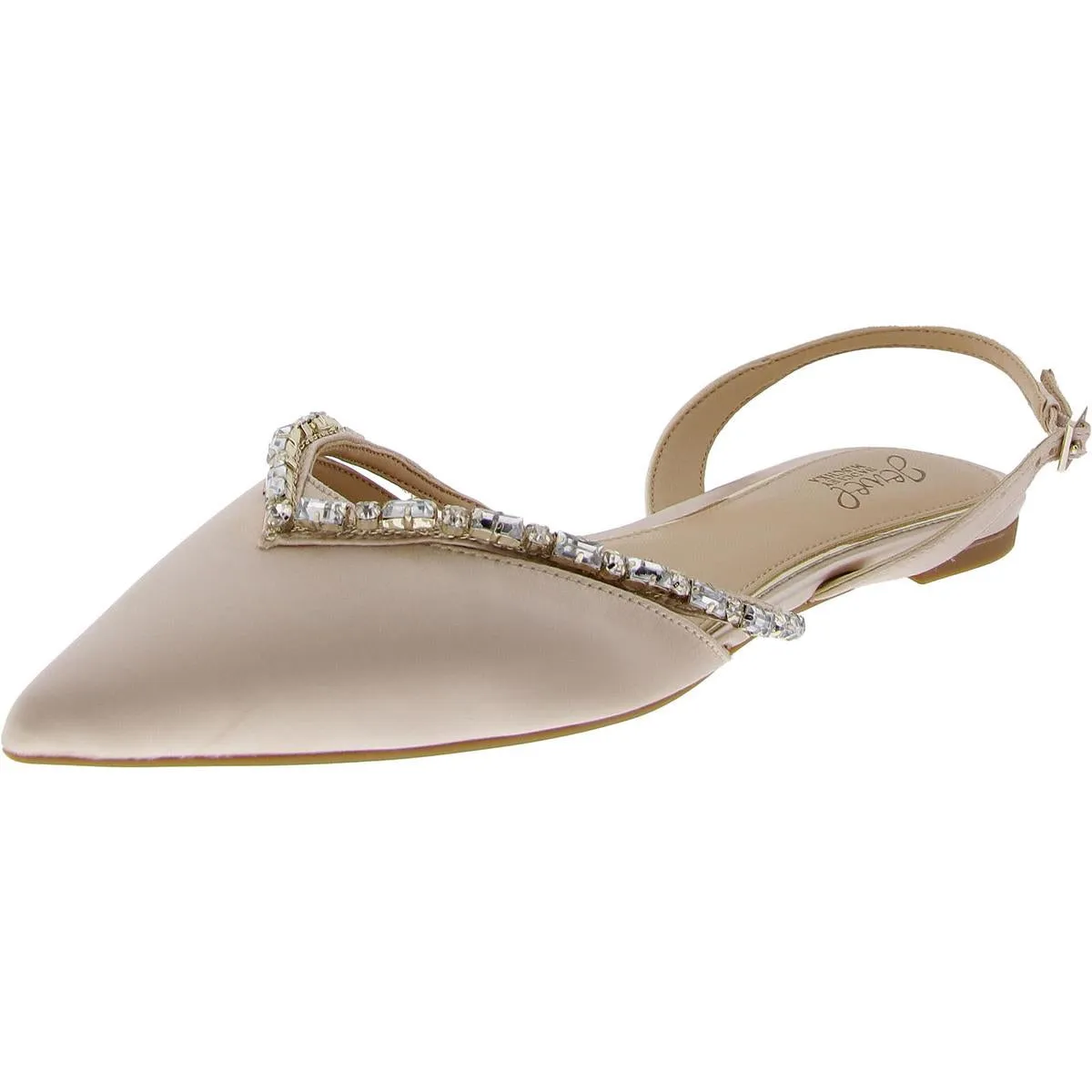 Camden Womens Glitter Embellished Slingbacks