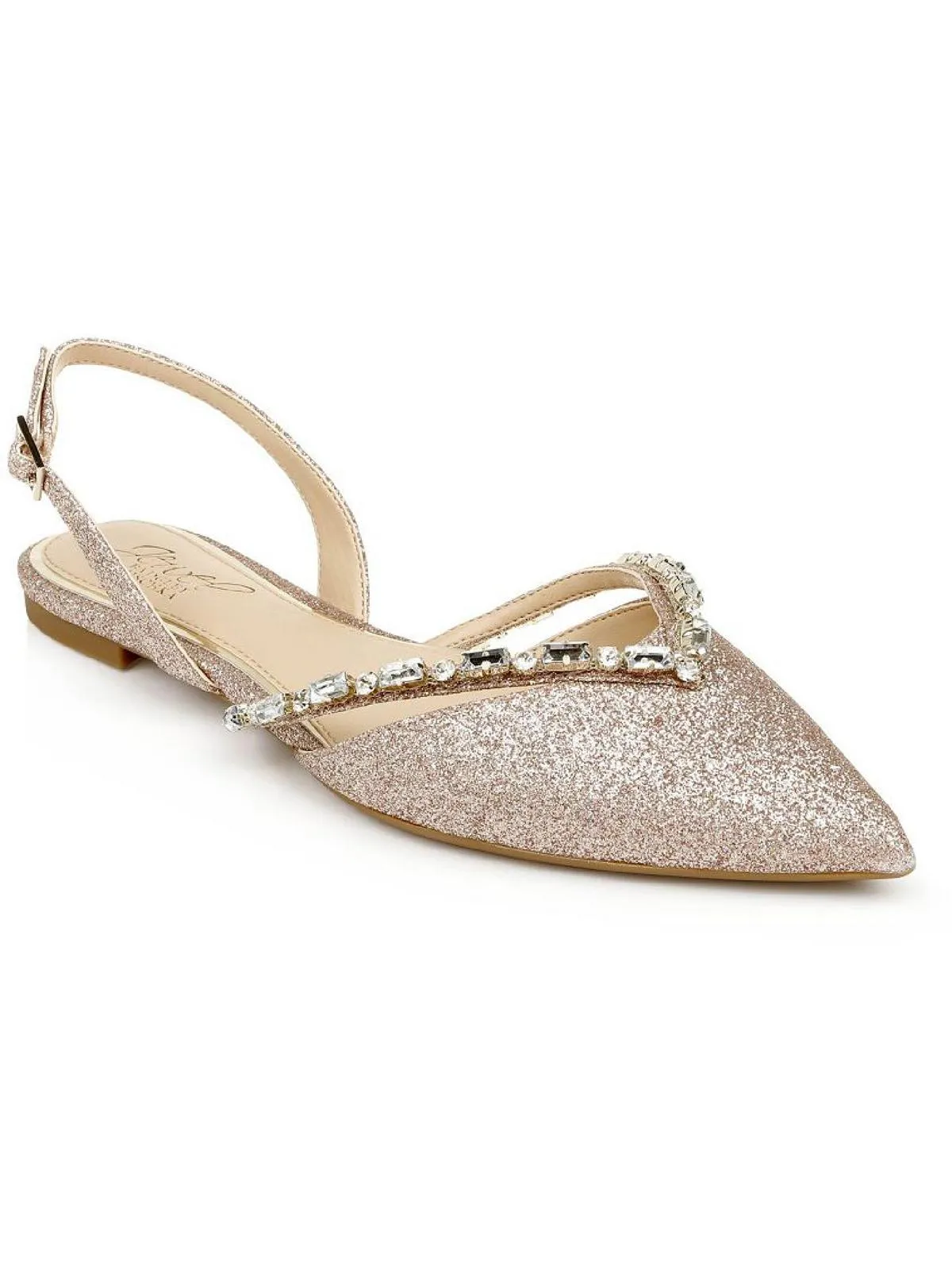Camden Womens Glitter Embellished Slingbacks