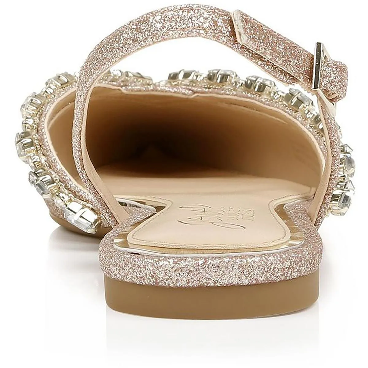Camden Womens Glitter Embellished Slingbacks