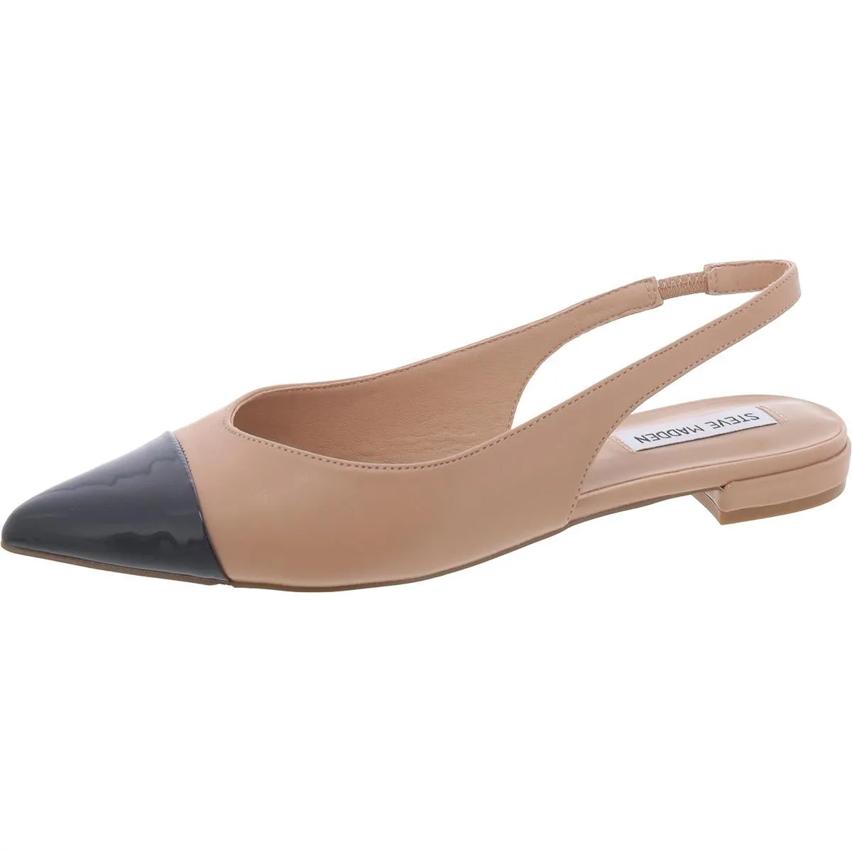 Care Womens Patent Pointed Toe Slingbacks