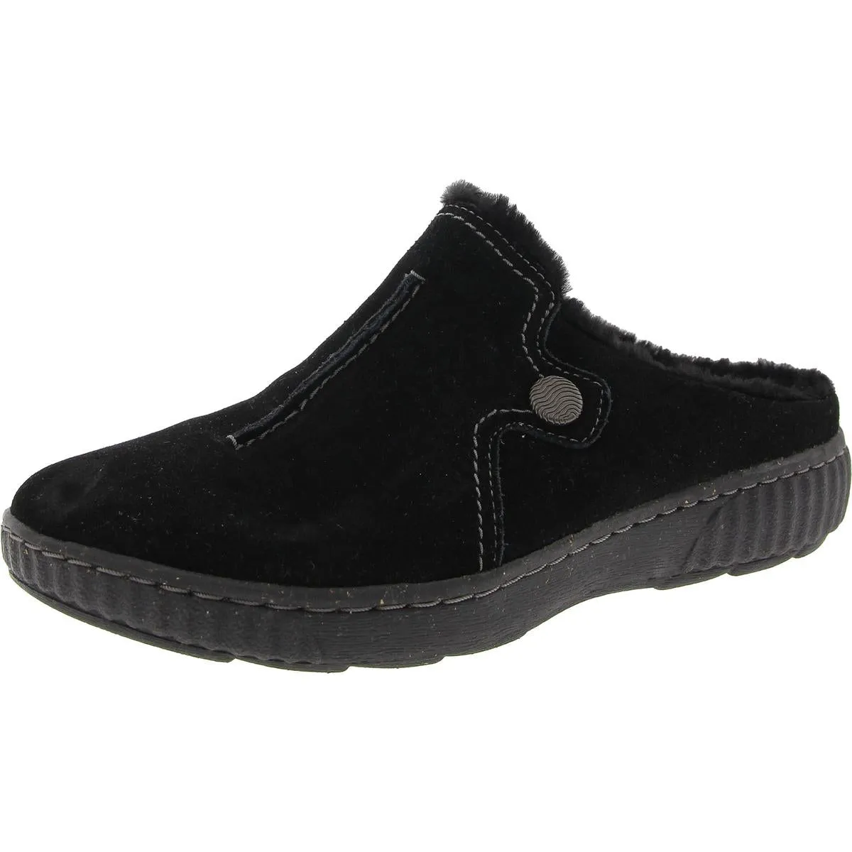 Caroline Step Womens Slip On Flat Clogs