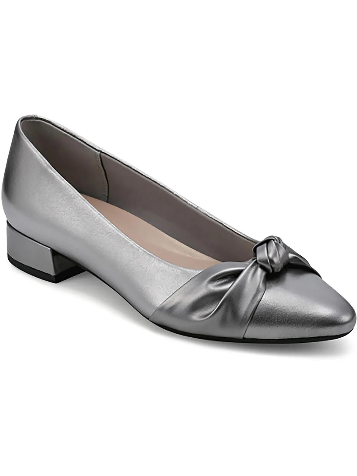 Caster Womens Suede Pointed Toe Dress Shoes