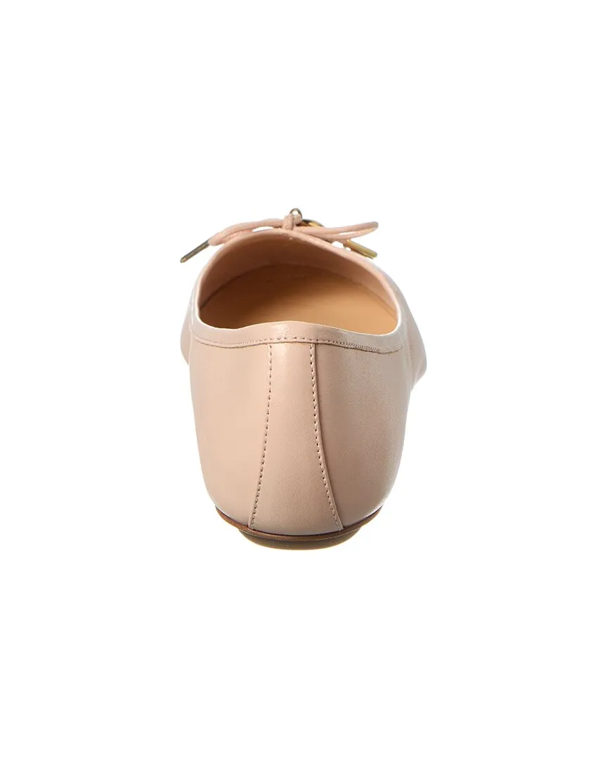 Chlo Iris Leather Ballerina Flat