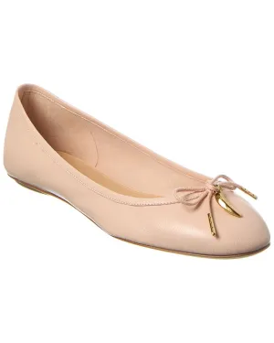 Chlo Iris Leather Ballerina Flat