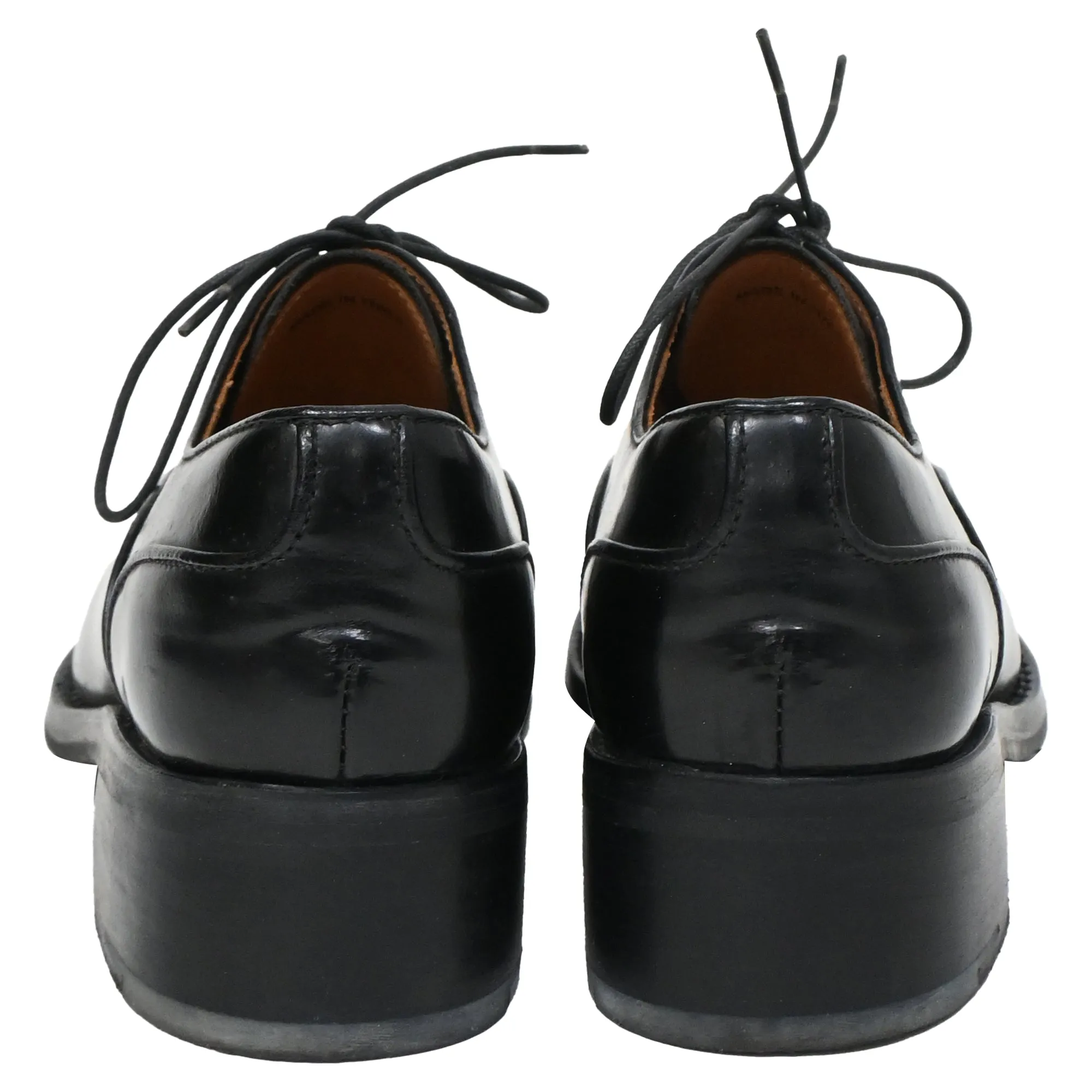 Church's Lace Up Oxfords in Black Leather