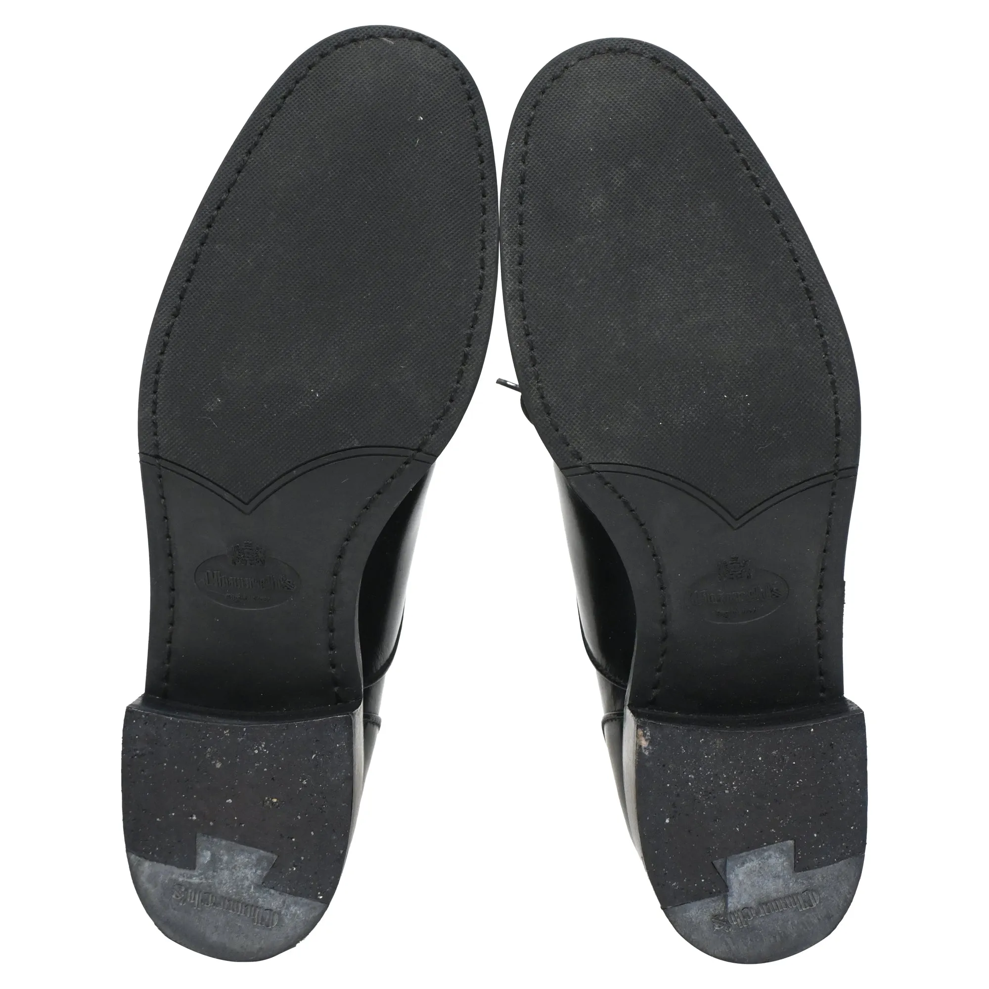 Church's Lace Up Oxfords in Black Leather