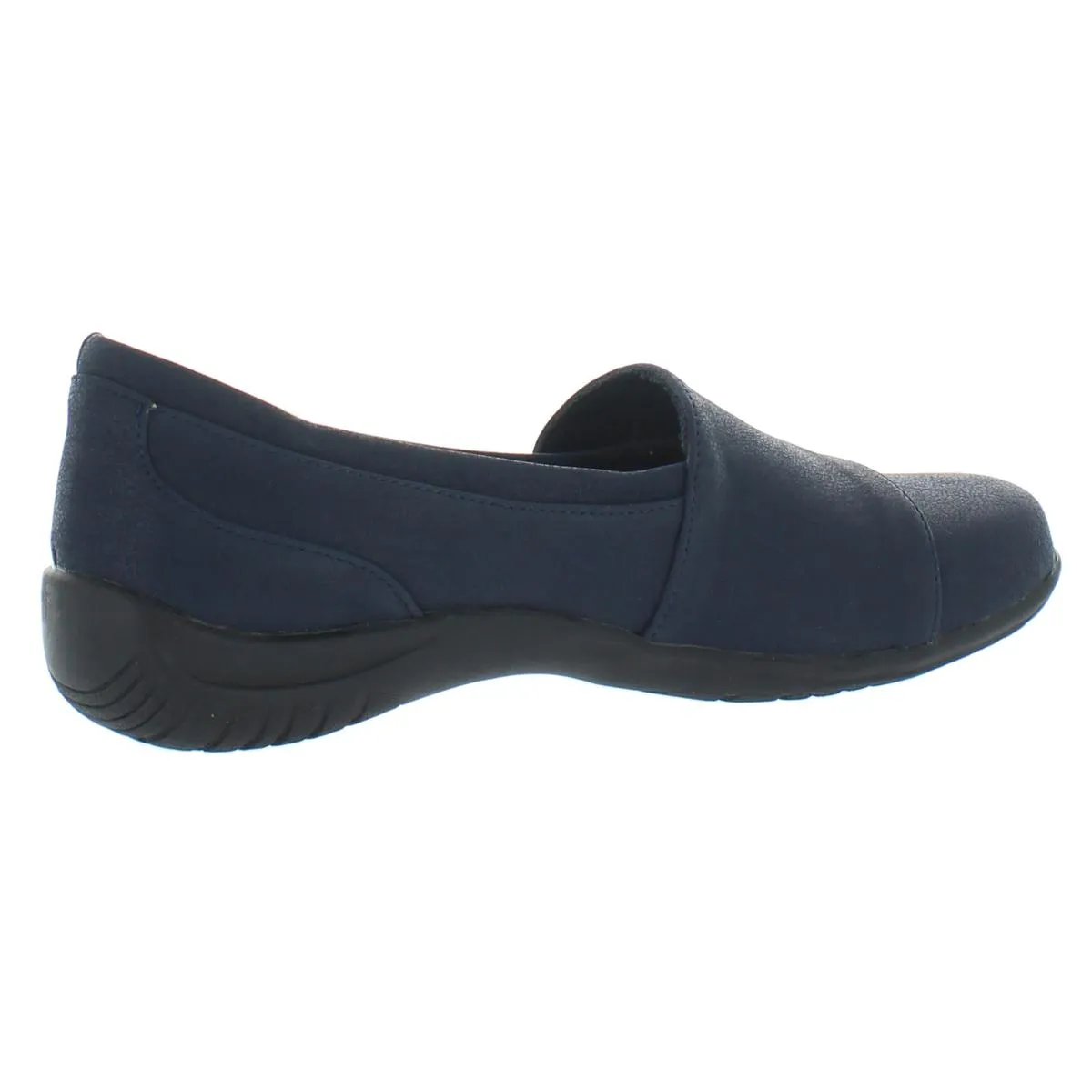 Cinnamon Womens Faux Suede Slip On Loafers