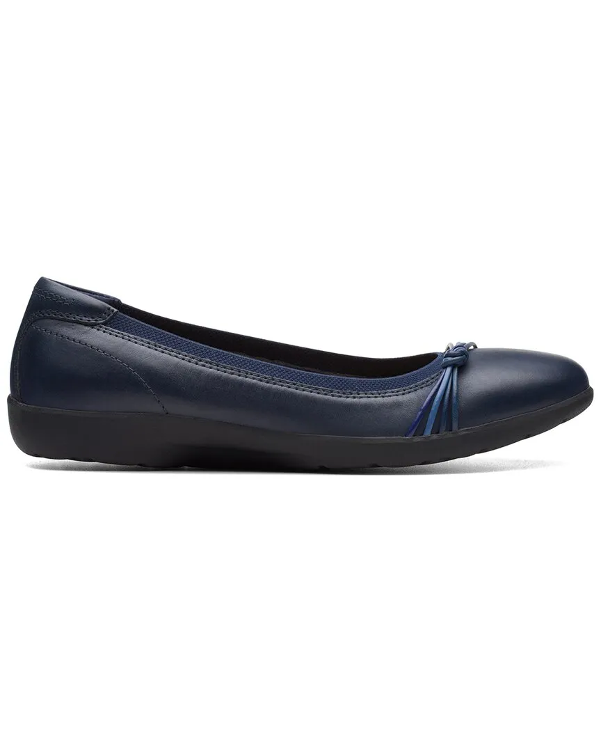 Clarks Meadow Rae Leather Flat