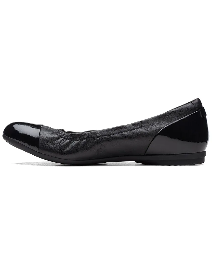 Clarks Rena Jazz Leather Flat