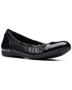 Clarks Rena Jazz Leather Flat
