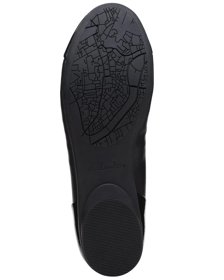 Clarks Rena Jazz Leather Flat