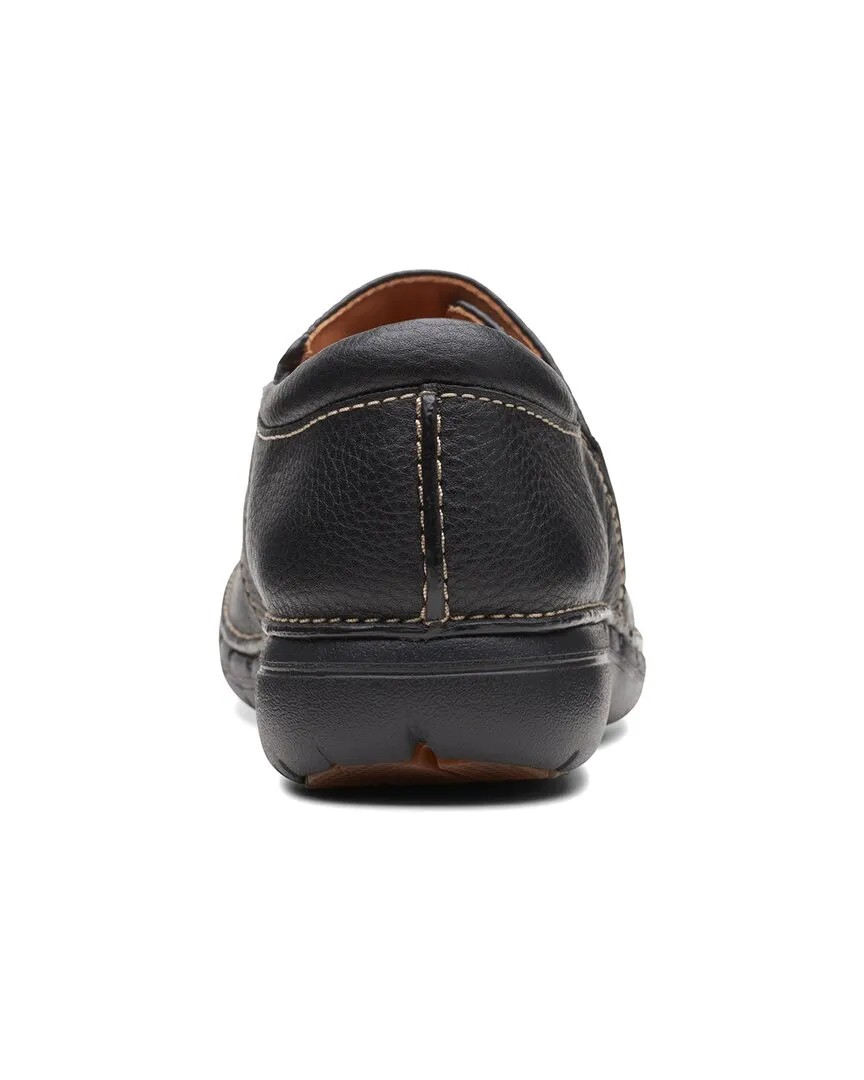 Clarks Un Loop Ave Leather Flat