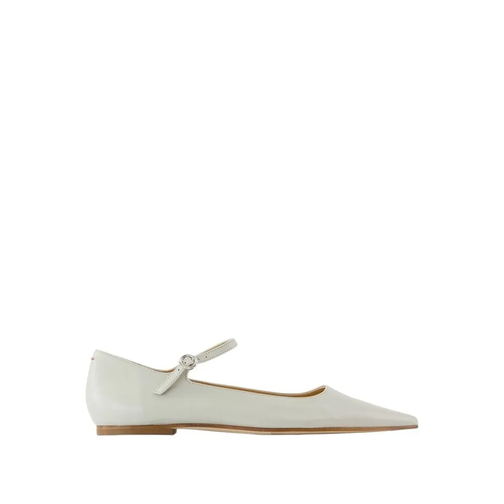 Cleo Ballerinas - Leather - Green