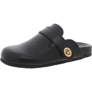 CLOGS Womens Buckle Manmade Clogs