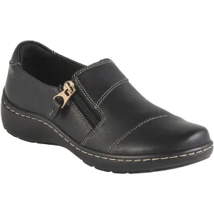 Cora Harbor Womens Leather Slip On Loafers