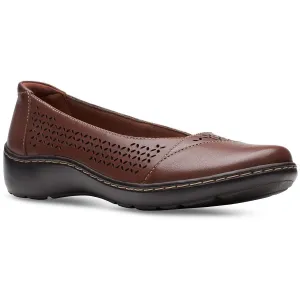 Cora Iris Womens Cushioned Footbed Slip-On Loafers