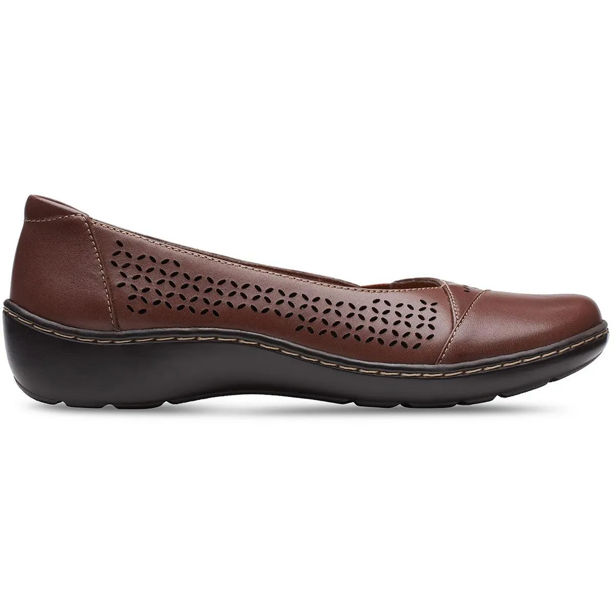 Cora Iris Womens Cushioned Footbed Slip-On Loafers