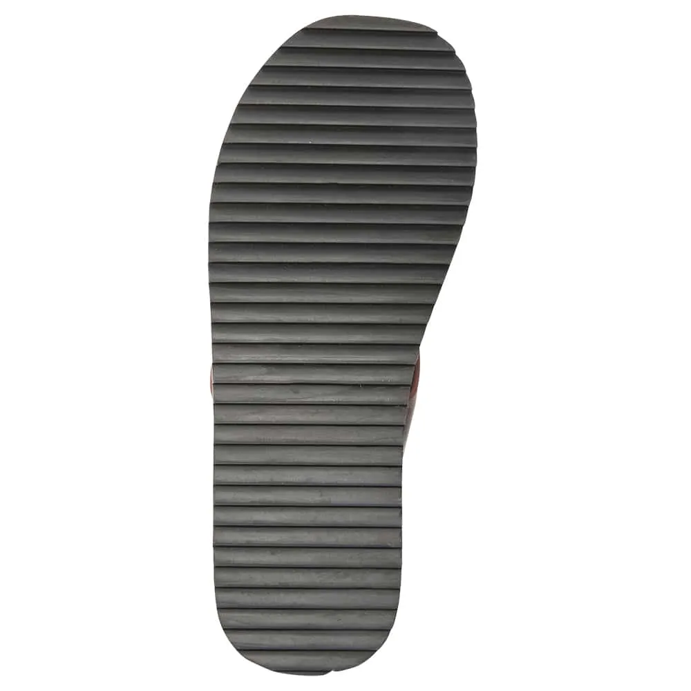 Corfu Flat in Chocolate Smooth