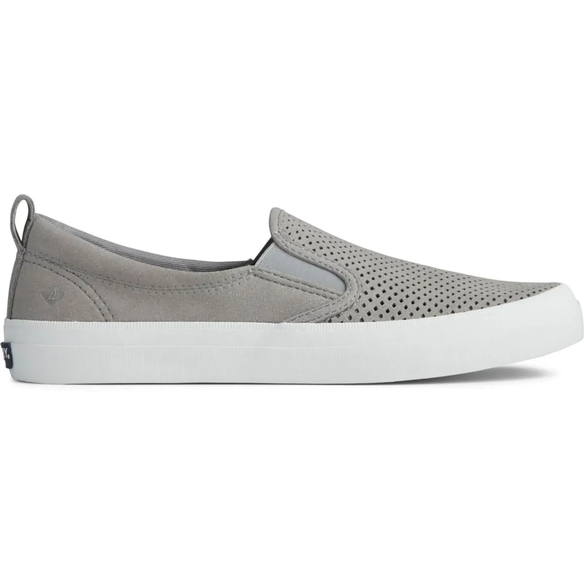 CREST SLIP ON Womens Faux Leather Slip On Flat Shoes