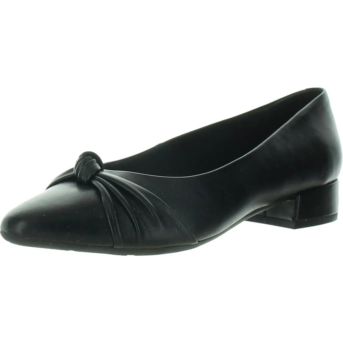 CRISTEN Womens Metallic Manmade Flat Shoes