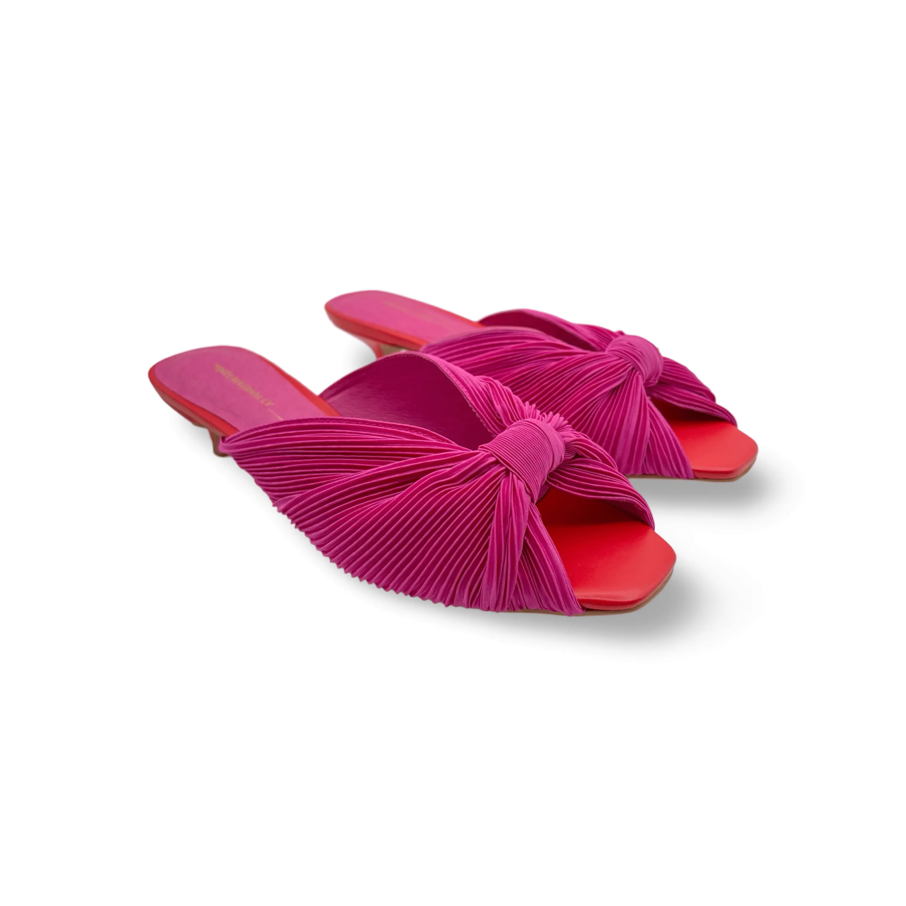 Curfew Flamingo Satin Leather Slide