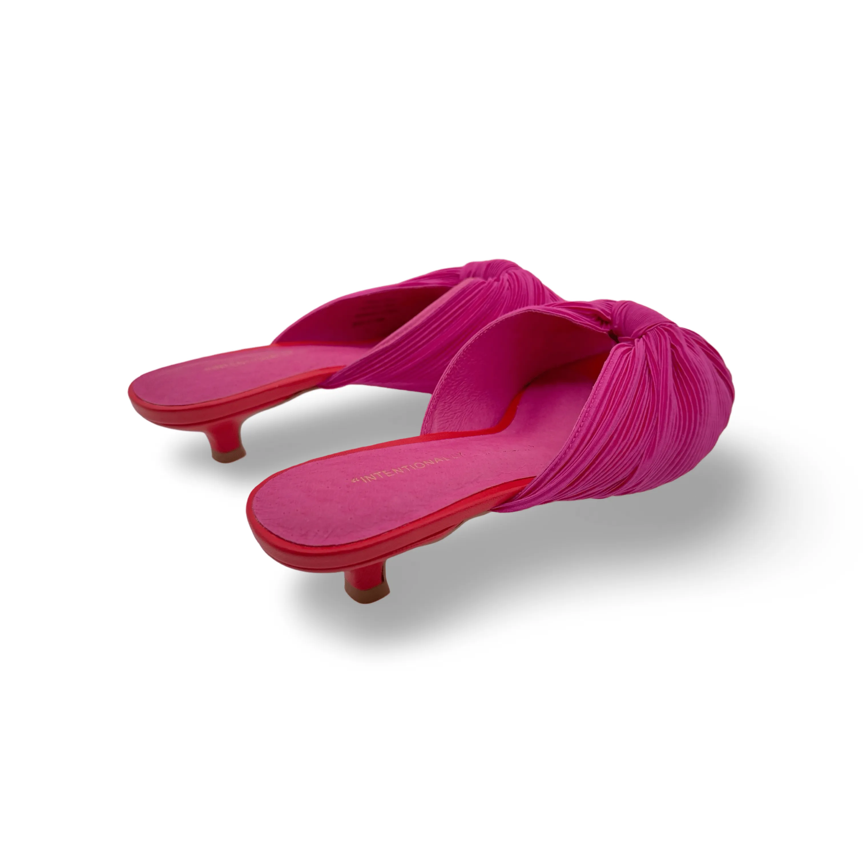 Curfew Flamingo Satin Leather Slide
