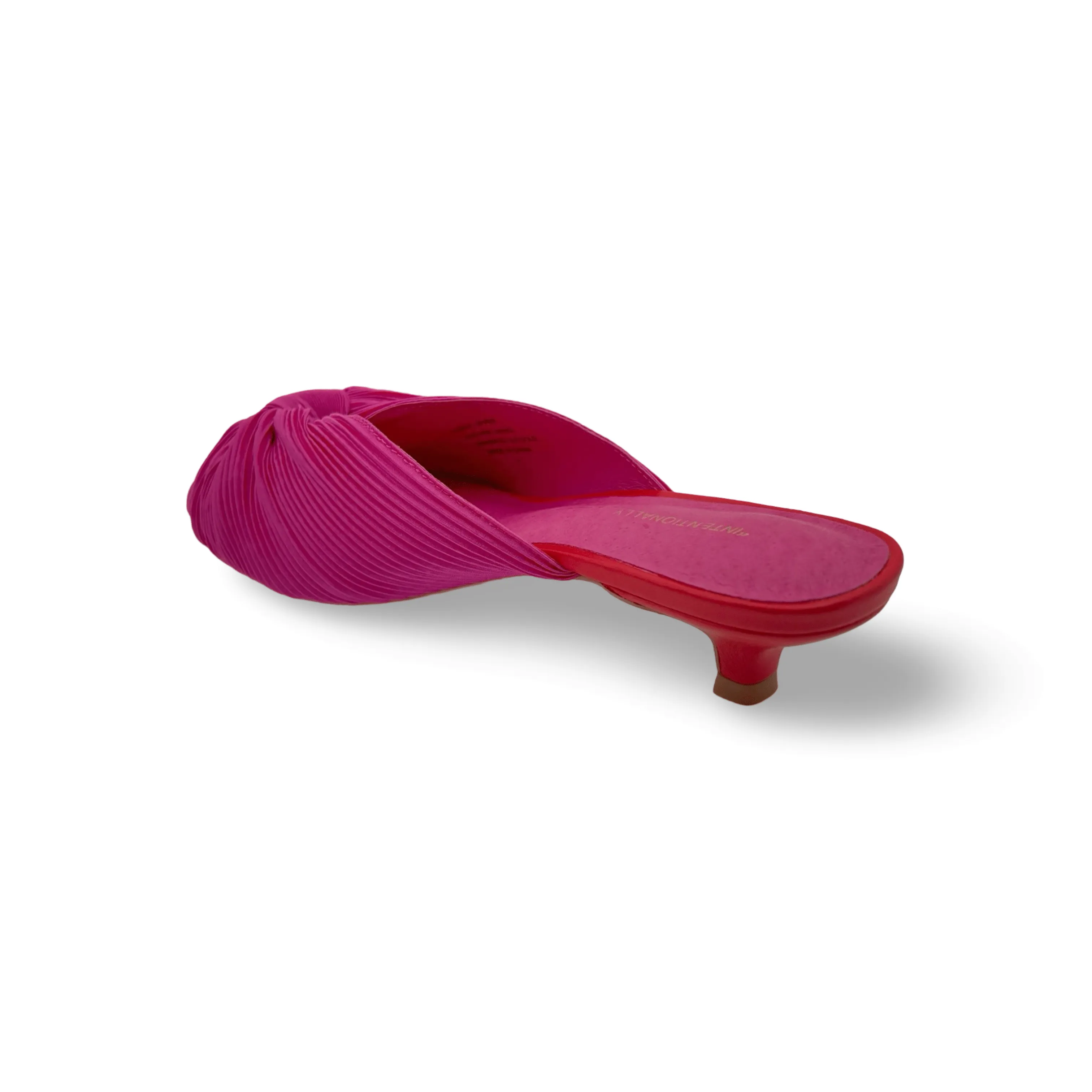 Curfew Flamingo Satin Leather Slide