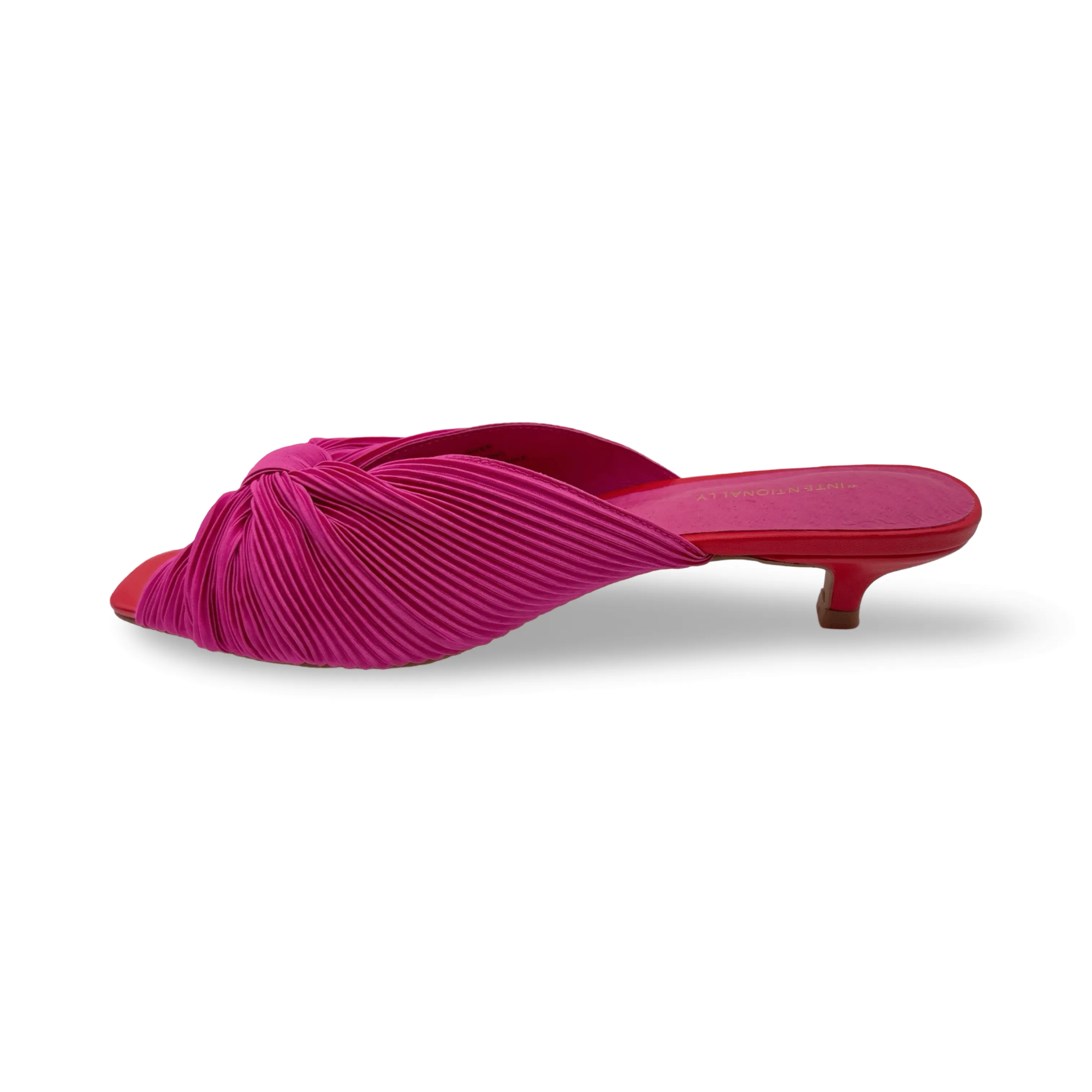 Curfew Flamingo Satin Leather Slide