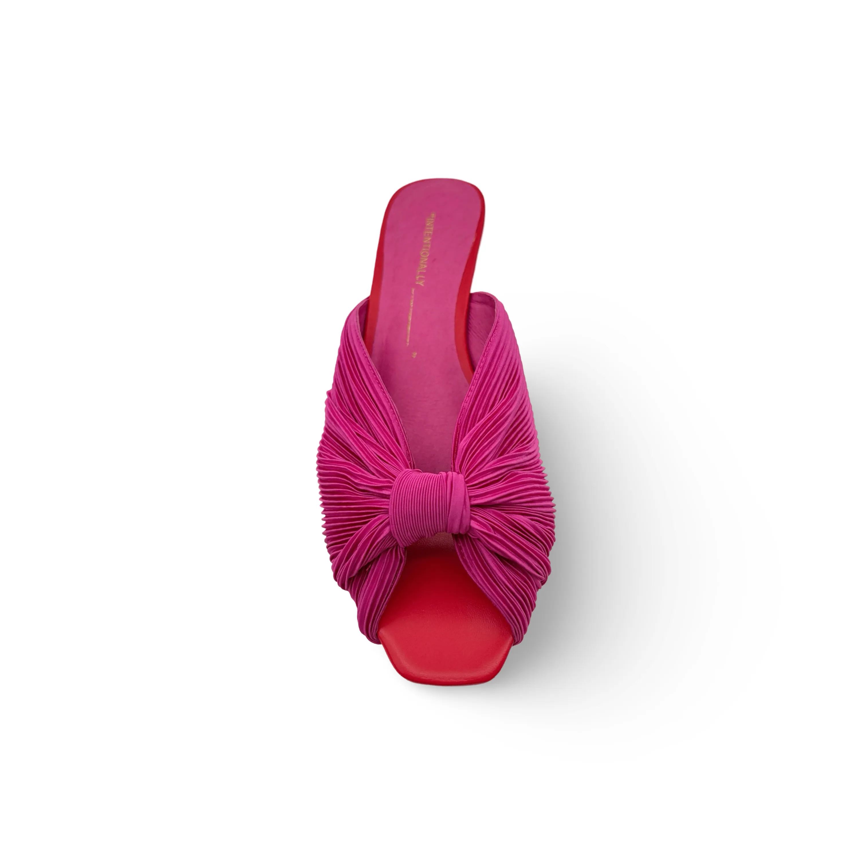 Curfew Flamingo Satin Leather Slide