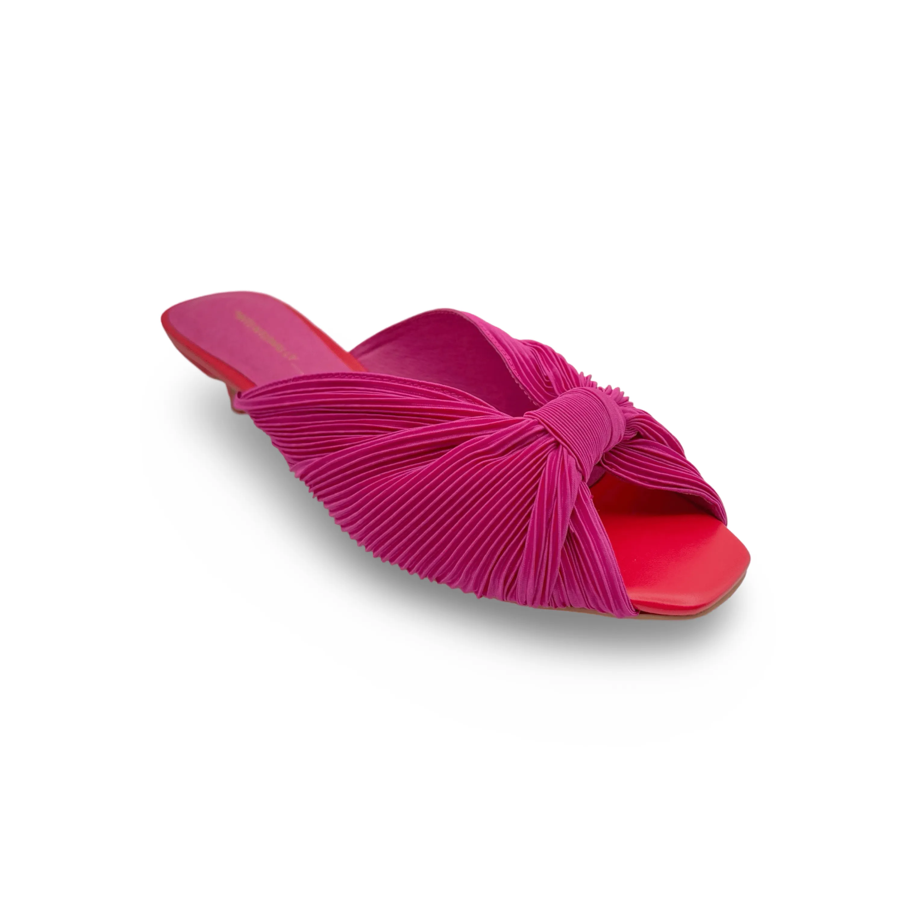 Curfew Flamingo Satin Leather Slide