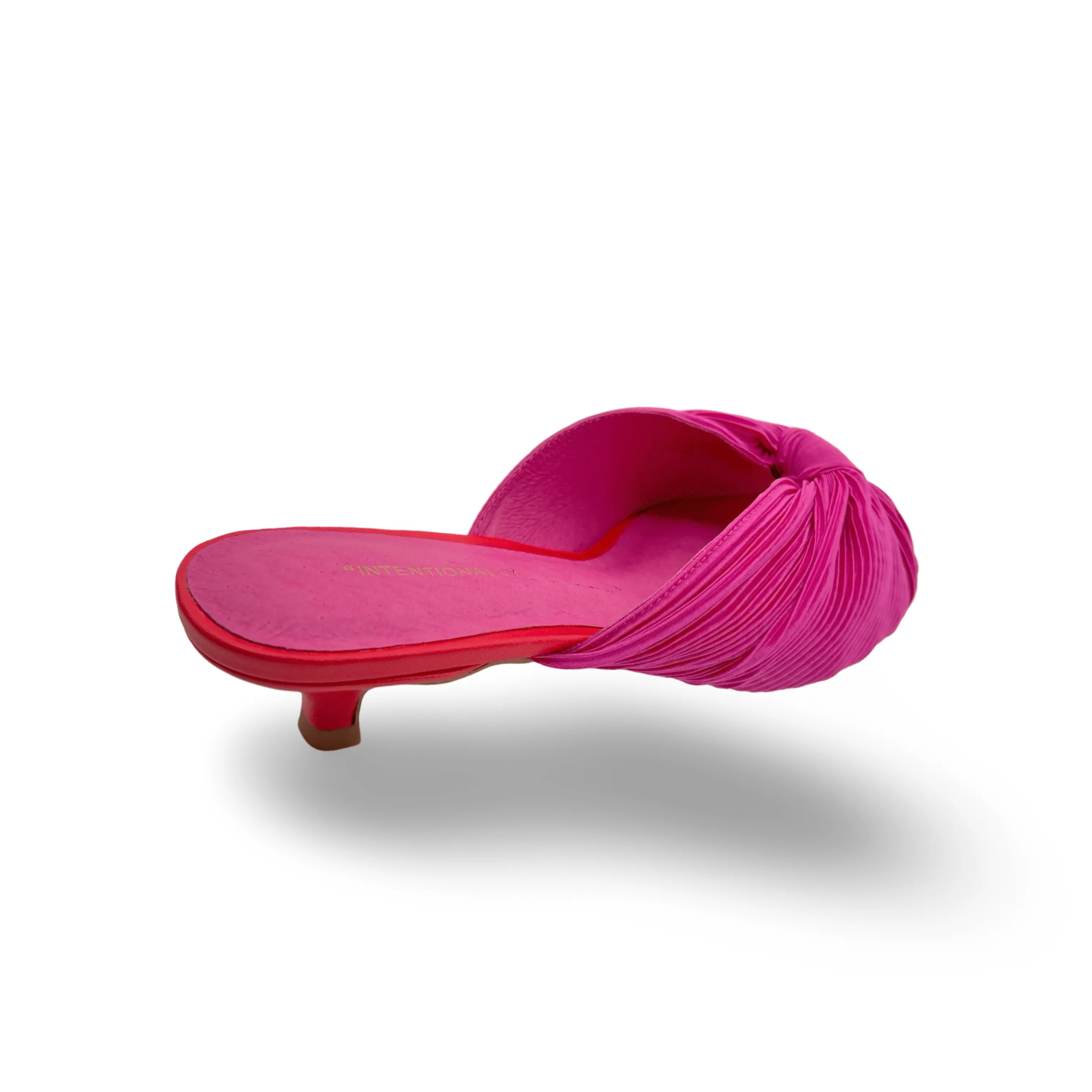 Curfew Flamingo Satin Leather Slide