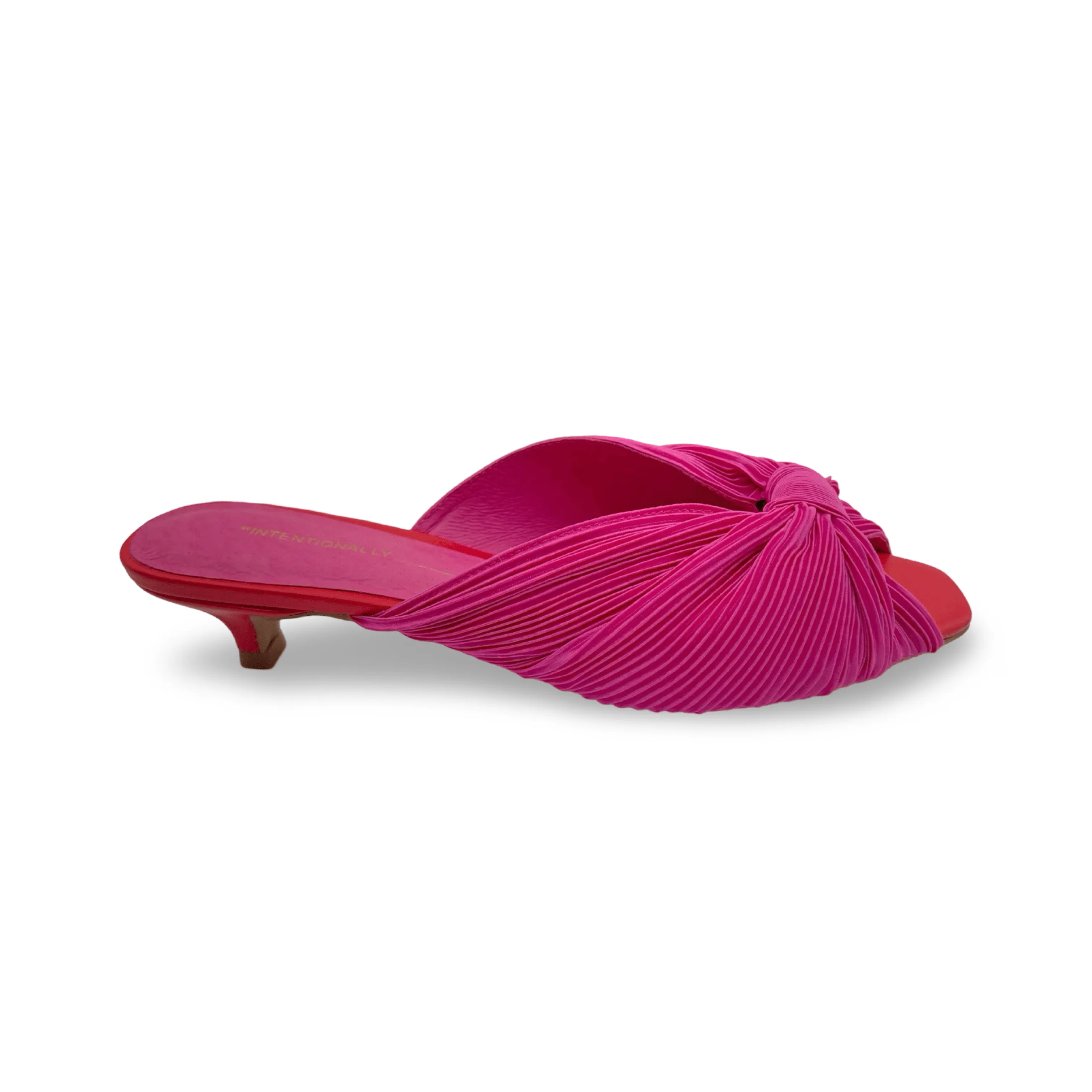 Curfew Flamingo Satin Leather Slide