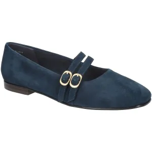 Davenport Womens Buckle Man Made Flat Shoes
