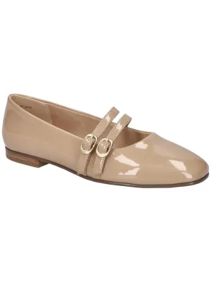 Davenport Womens Patent Square Toe Mary Janes