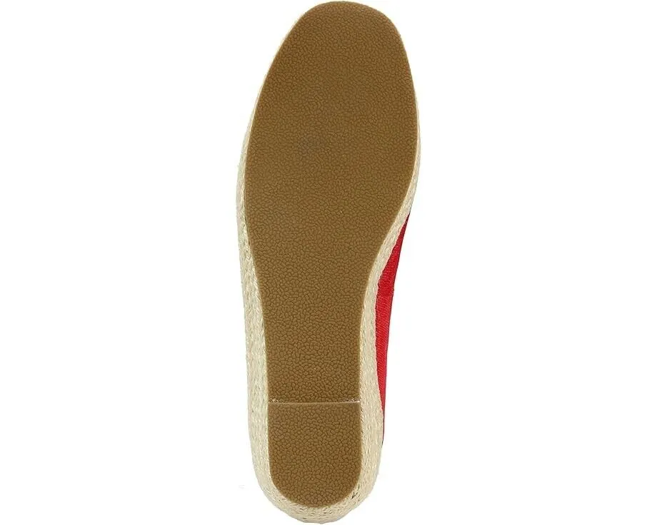 David Tate Chill Espadrille Women's US 7 Red Round Toe Slip-On Shoes KHD536