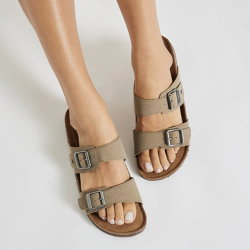 Decoy Slide in Taupe Smooth