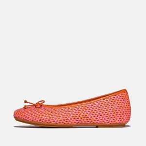 Delicato Pink Mix Ballet Flat