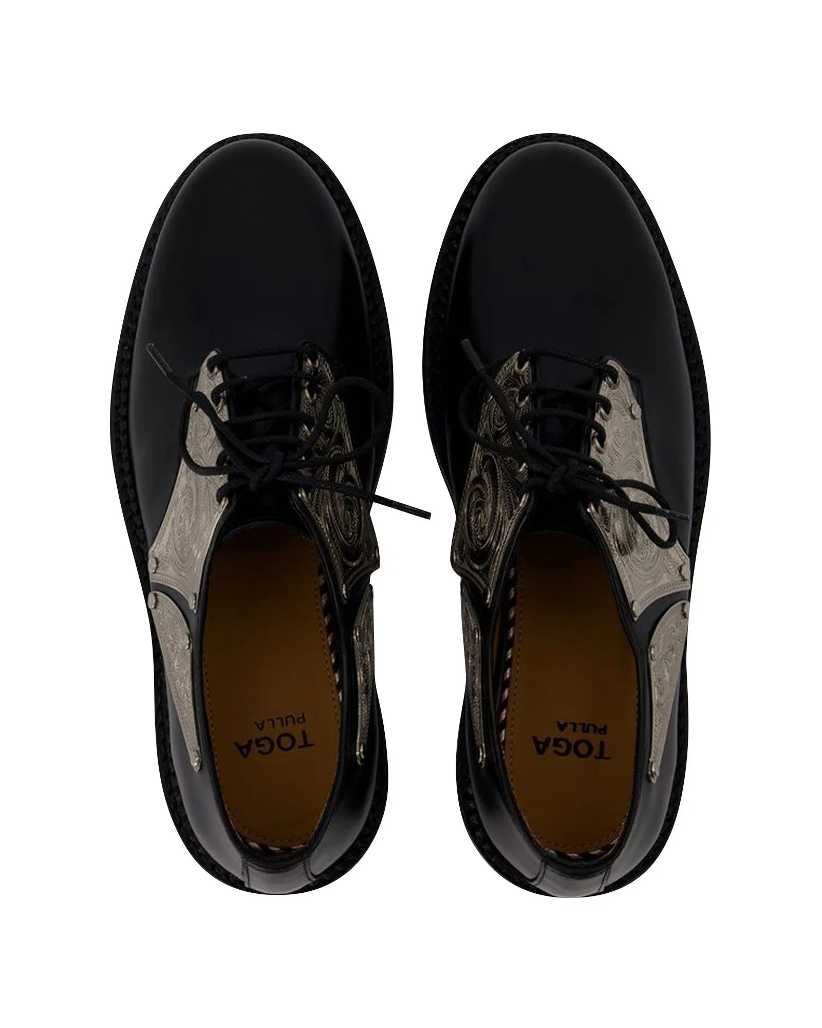 Derbies in Black Leather
