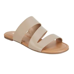 Detour Slide in Nude Leather