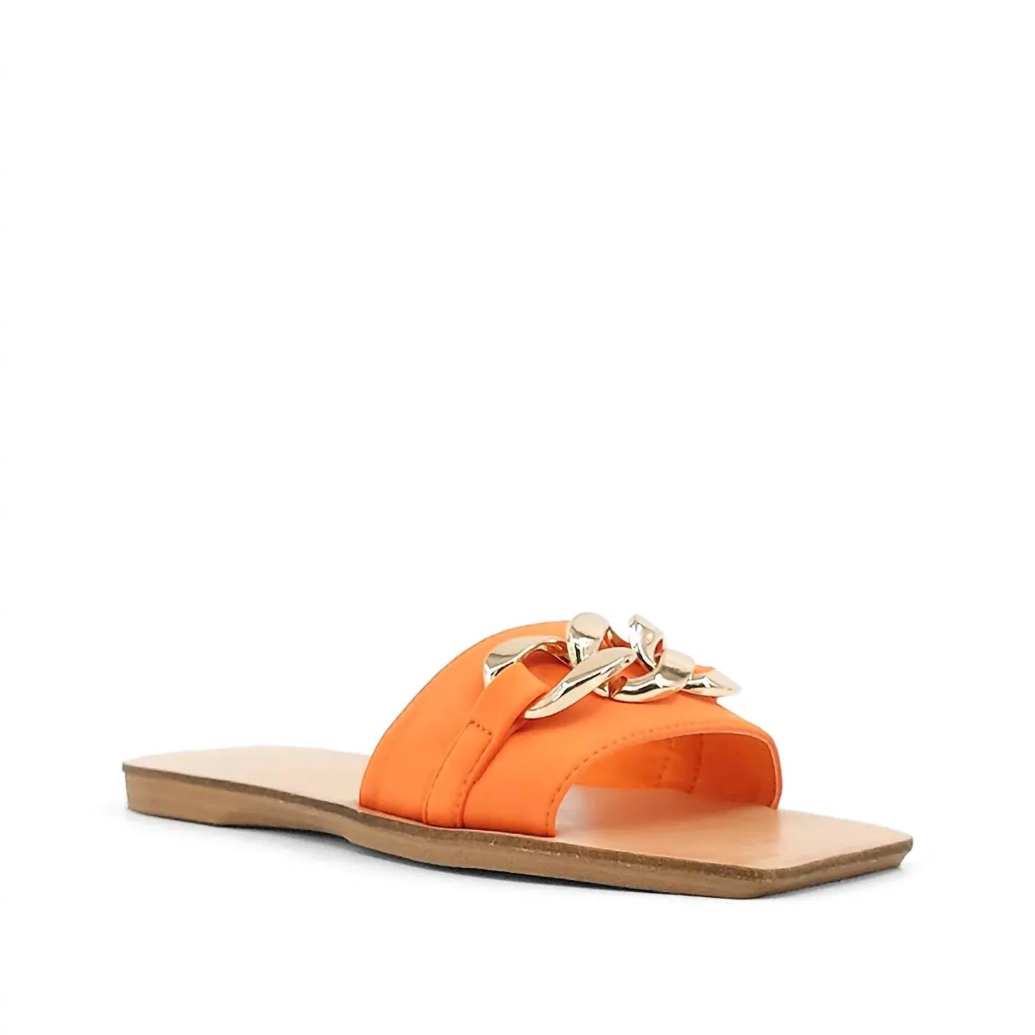 Dilia Flats In Orange