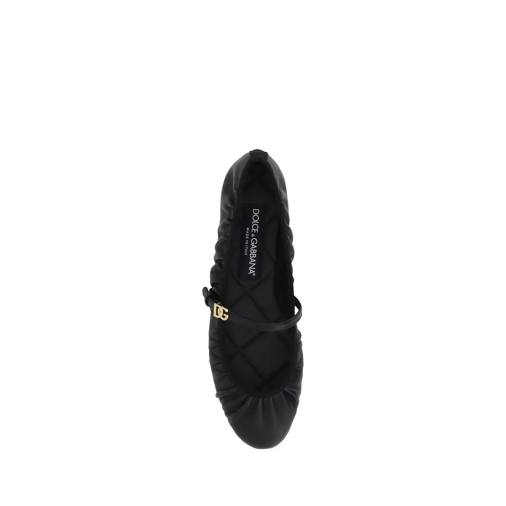 Dolce & Gabbana Leather Women's Ballerinas