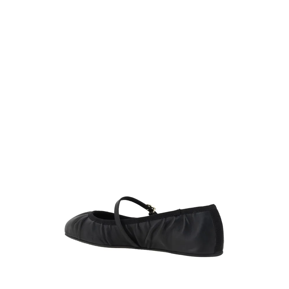 Dolce & Gabbana Leather Women's Ballerinas