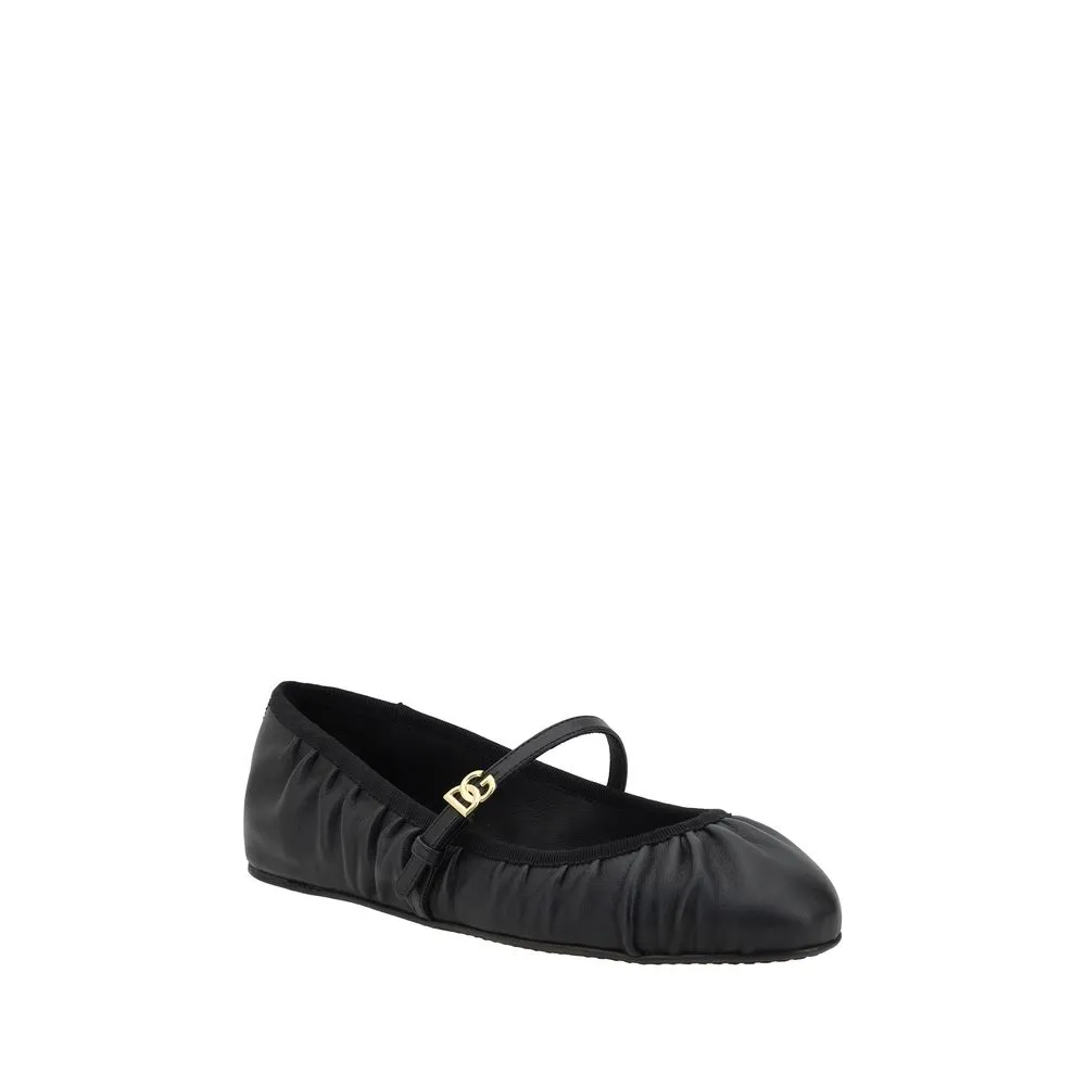 Dolce & Gabbana Leather Women's Ballerinas