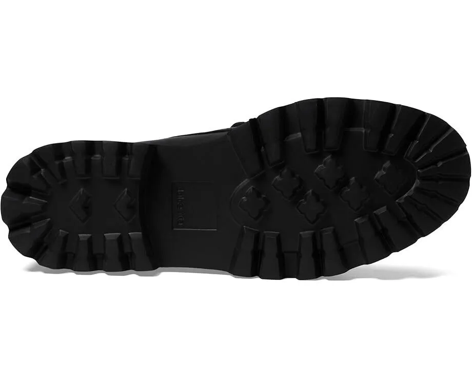 Dolce Vita Mambo Loafers Women's US 7 Black Leather Platform Casual Shoes KHD217