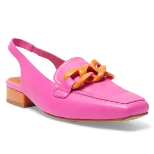 Domino Loafer in Pink/orange Multi Leather